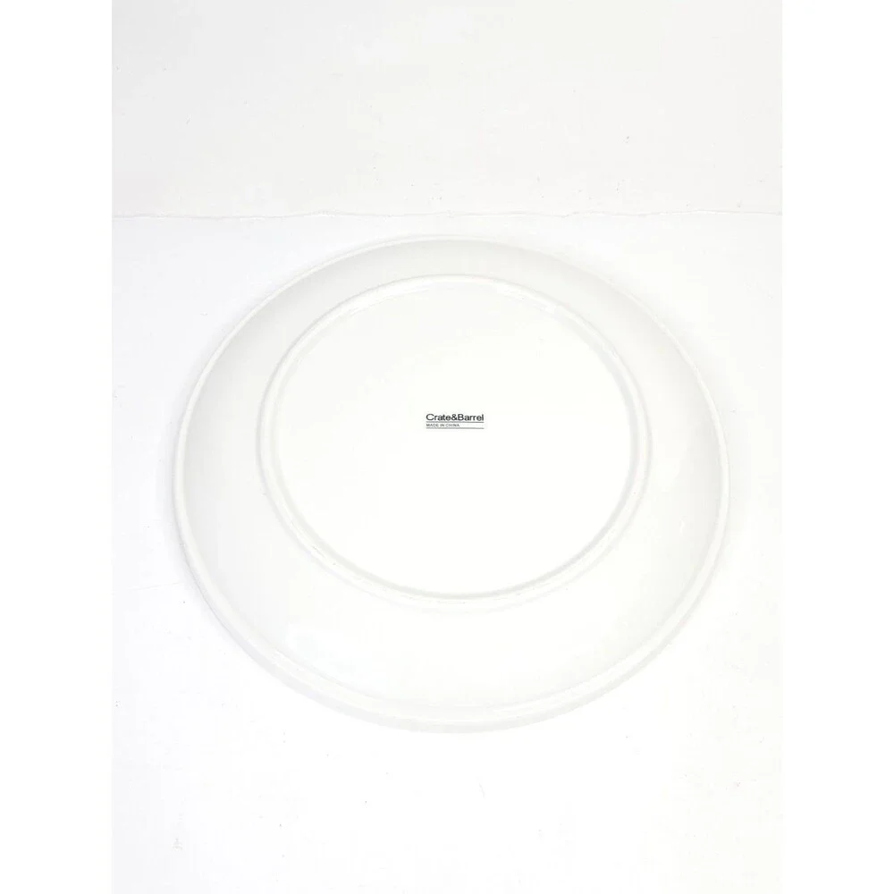 Crate And Barrel Plates Staxx 3 Piece Set